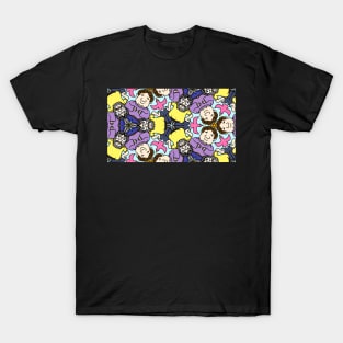 nerd absurd tessellation funny pattern T-Shirt